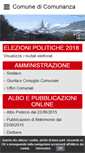 Mobile Screenshot of comune.comunanza.ap.it